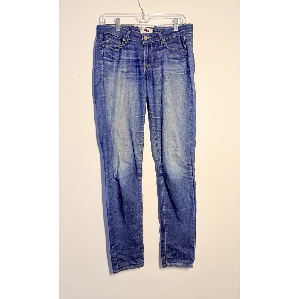 Paige Verdugo Ultra Skinny Jeans Size 28 Dark Wash Stretch Denim Made In USA